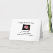 母の日おめでとう！ カード (裏面)