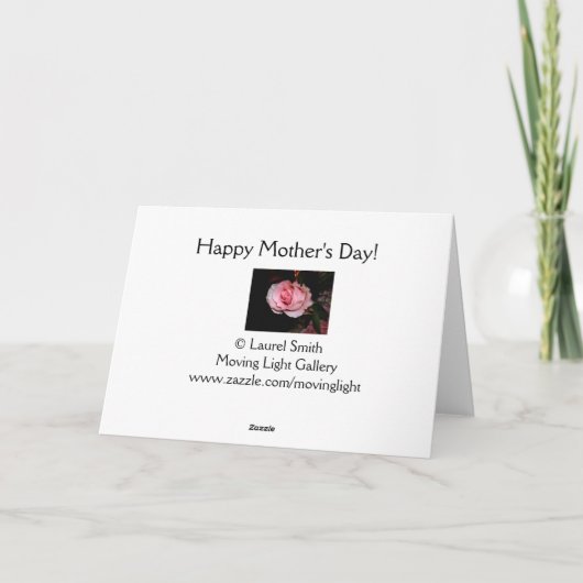 母の日おめでとう！ カード (裏面)