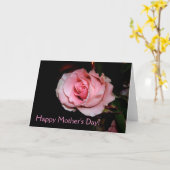 母の日おめでとう！ カード (黄色い花)