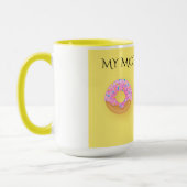 「母の日おめでとう」コーヒーや紅茶マグカップ。 マグカップ (左)