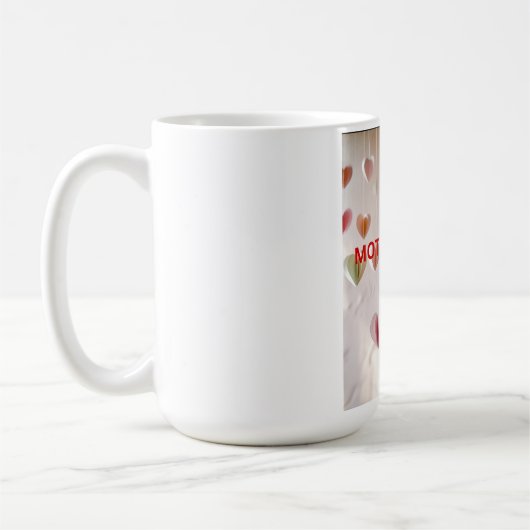 母の日おめでとう コーヒーマグカップ (左)