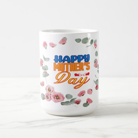 母の日おめでとう コーヒーマグカップ (中央)