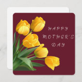 母の日おめでとう シーズンカード (正面/裏面)