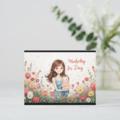 母の日おめでとう！ シーズンポストカード (スタンド正面)