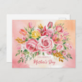 母の日おめでとう！ シーズンポストカード (正面/裏面)