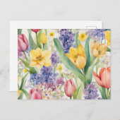 母の日おめでとう！ シーズンポストカード (正面/裏面)