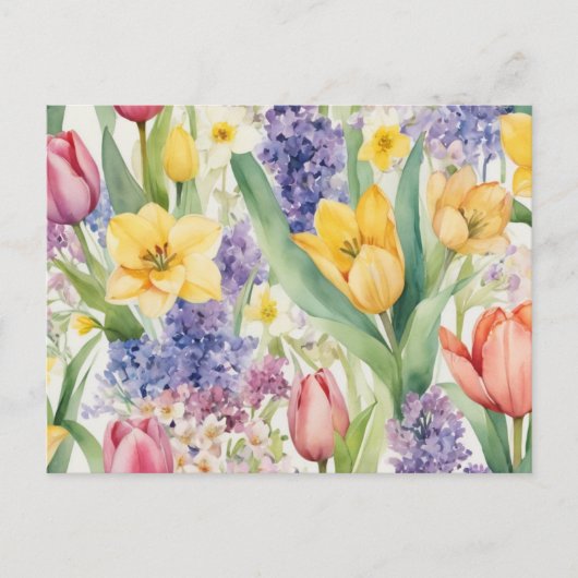 母の日おめでとう！ シーズンポストカード (正面)