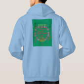 母の日おめでとう  パーカ (裏面)