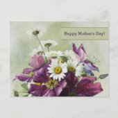 母の日おめでとう。ファインアートはがき ポストカード (正面)