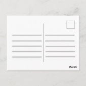 母の日おめでとう ポストカード (裏面)