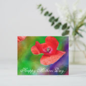 母の日おめでとう。 ポストカード (スタンド正面)