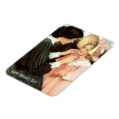 母の日おめでとう。ヴィンテージギフト マグネット (左側)