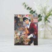 母の日おめでとう。ヴィンテージ ポストカード (スタンド正面)