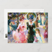 母の日おめでとう。ヴィンテージ ポストカード (正面/裏面)