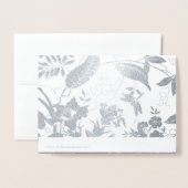 母の日おめでとう。名前をカスタムする贅沢 箔カード (裏面封筒付き)