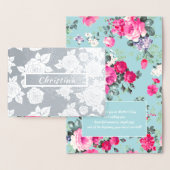 母の日おめでとう。名前をカスタムする贅沢 箔カード (ディスプレー)