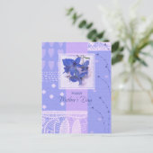 母の日おめでとう。春の花 ポストカード (スタンド正面)