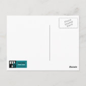 母の日おめでとう。春チューリップ絵画ズ ポストカード (裏面)