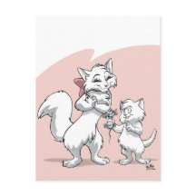 母の日おめでとう!!母猫と子猫