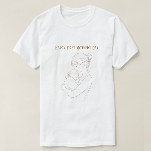 母の日おめでとう 2026 Tシャツ (デザイン正面)