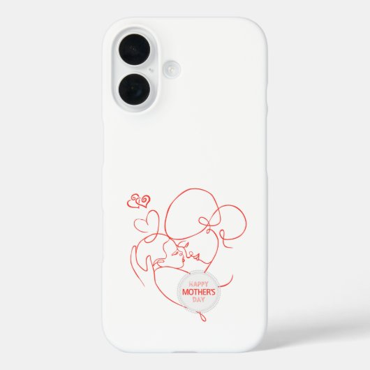 母の日おめでとう Case-Mate iPhoneケース (裏面)