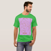 母の日おめでとう Tシャツ (正面フル)
