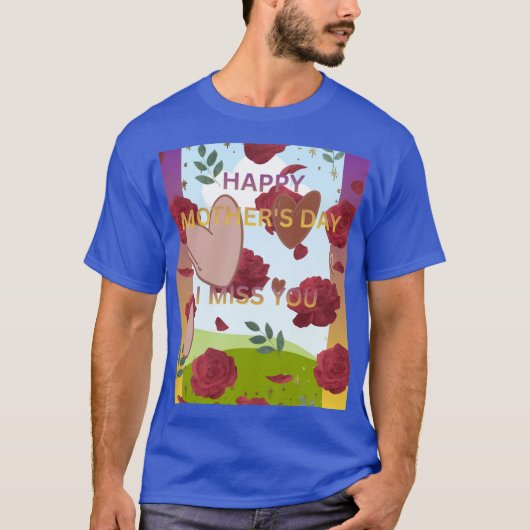 母の日おめでとう Tシャツ (正面)