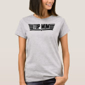 母の日おもしろいの贈り物トップマザー Tシャツ (正面)