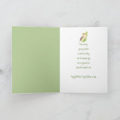 母の日おもしろい姑スズメバドリ カード (内部)