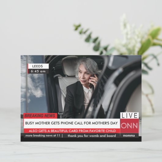 母の日おもしろいTVニュース壮観なFab 招待状 (スタンド正面)