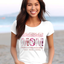 母の日お子様の名前お子様の名前Leopard