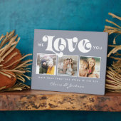 母の日お母さん大好き家族写真コラージュ フォトプラーク (側面)