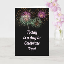 母の日お祝いグリーティングカード