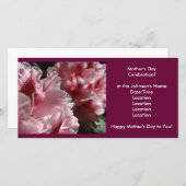 母の日お祝い!招待状招待状イベント (正面/裏面)