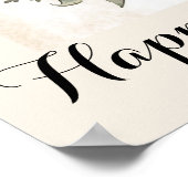 母の日かわいいアナトリアンシェパードドッグママ ポスター (角)