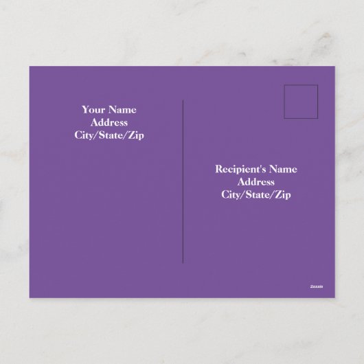 母の日かわいい疲れ果てた白い子犬Holida シーズンポストカード (裏面)