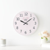 母の日が大好きラブリーママ |壁時計 ラージ壁時計 (ホーム)