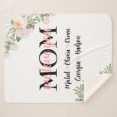 母の日が大好き シェルパブランケット (正面(横))