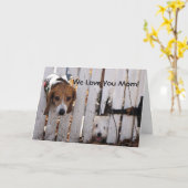 母の日が子どもを救う カード (黄色い花)