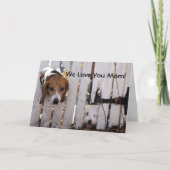 母の日が子どもを救う カード (正面)