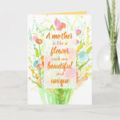 母の日が楽しめる励ましの言葉前向き|過去記事 カード (正面)