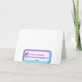 母の日が楽しめる鳥とさくらんぼ シーズンカード (裏面)