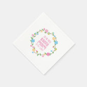 母の日で最も美しい母 |ナプキン スタンダードカクテルナプキン (角)