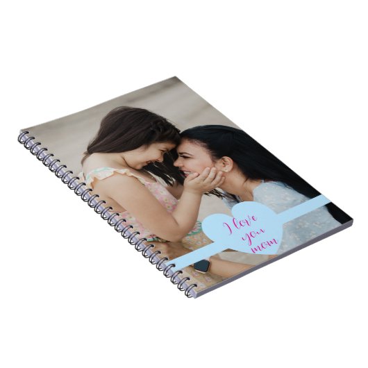 母の日とカスタムメッセージ ノートブック (右側)