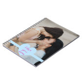 母の日とカスタムメッセージ ノートブック (左側)