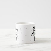 母の日とハート エスプレッソカップ (正面)