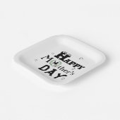 母の日とハート ペーパープレート (傾斜あり)