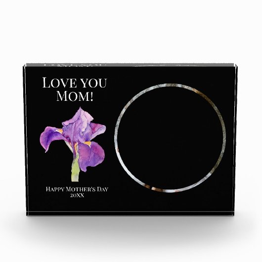 母の日と子供の写真，アイリス フォトブロック (正面)