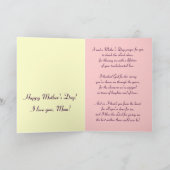 母の日と小さな赤いバーディー – カード (内部)