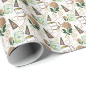 母の日と柑橘類 ラッピングペーパー (ロールコーナー)